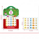 Kids Christmas n Happy New Year nail sticker x 2 pcs