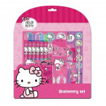 Sanrio Hello Kitty 13pcs Stationery Set With 6 Colour Markers