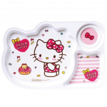 Sanrio Hello Kitty Melamine Section Tray 12 Inches