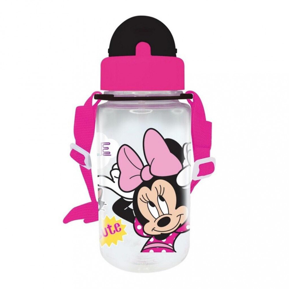 Disney Minnie BPA Free 350ML Tritan Bottle With Straw