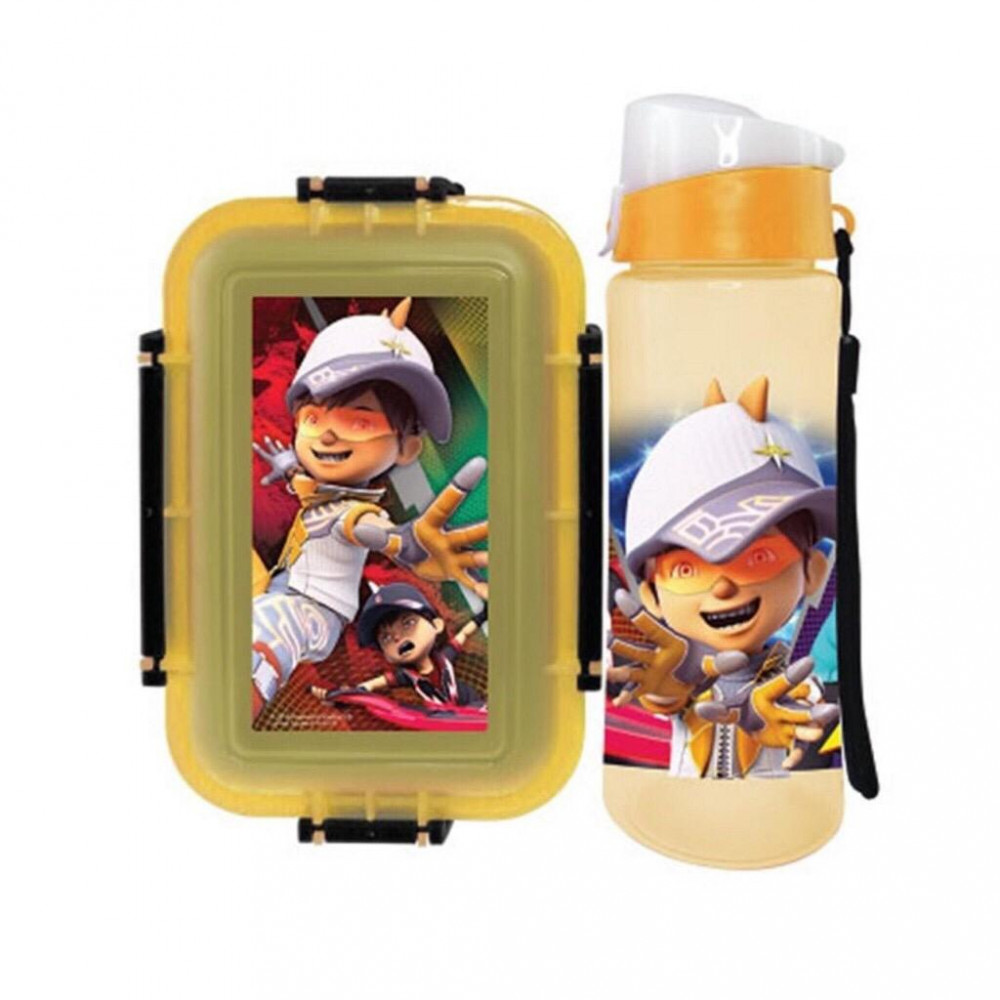 Boboiboy Galaxy Lunch Box Bottle Gift Set