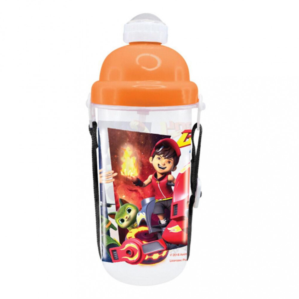 BoBoiBoy Galaxy 350ML BPA Free Polypropylene Water Bottle BoBoiBoy Galaxy 350ML BPA Free Polypropylene Water Bottle