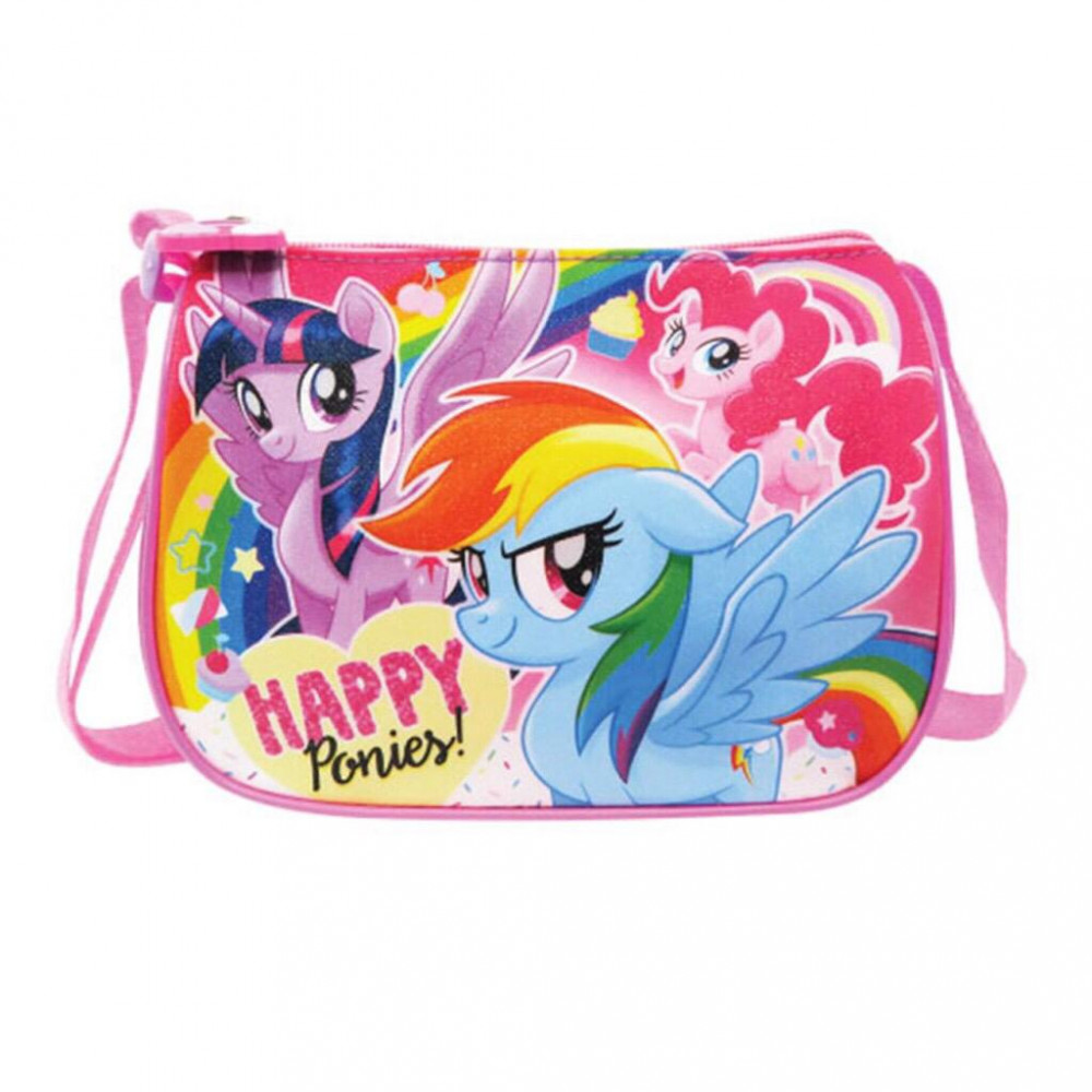 Little Pony Square Sling Bag - Happy Ponies