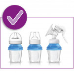 Avent Conversion Kit Express directly into Philips Avent bottles, perfect for st
