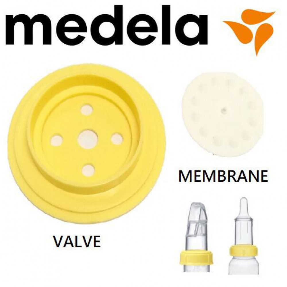 Medela valve and membrane for soft cup and special needs feeder