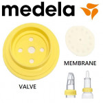 Medela valve and membrane for soft cup and special needs feeder