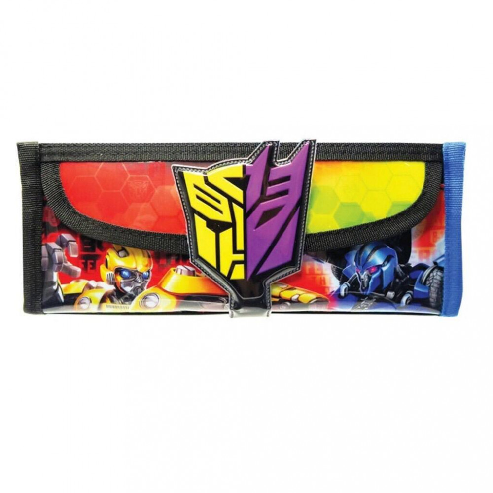 Transformers Bumblebee Square Pencil Bag With Pocket