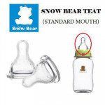 Snowbear milk bottle (standard mouth) teat x 2 pcs