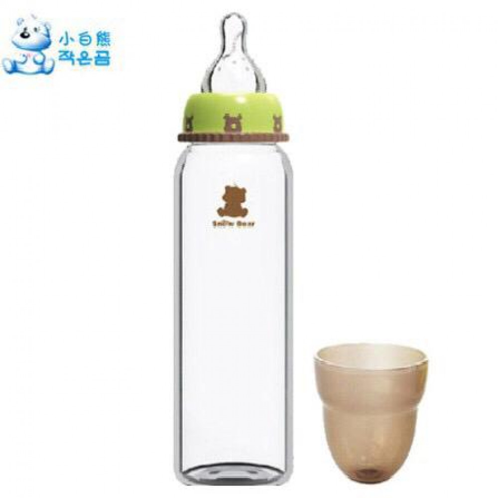 Snowbear Glass Milk bottle 240ml/8oz