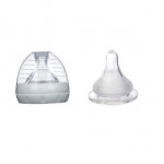 New born replacement breast pump nipple/ teat X 2 pc