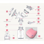 (Ready Stock) Vivadodo double electric breast pump