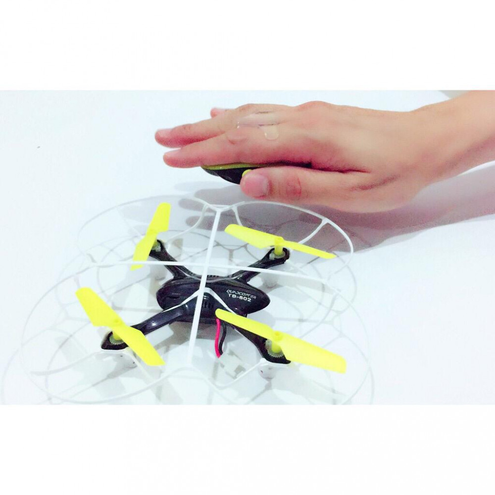 Motion Controlling Drone -Quadcopter with 360° Flips Function