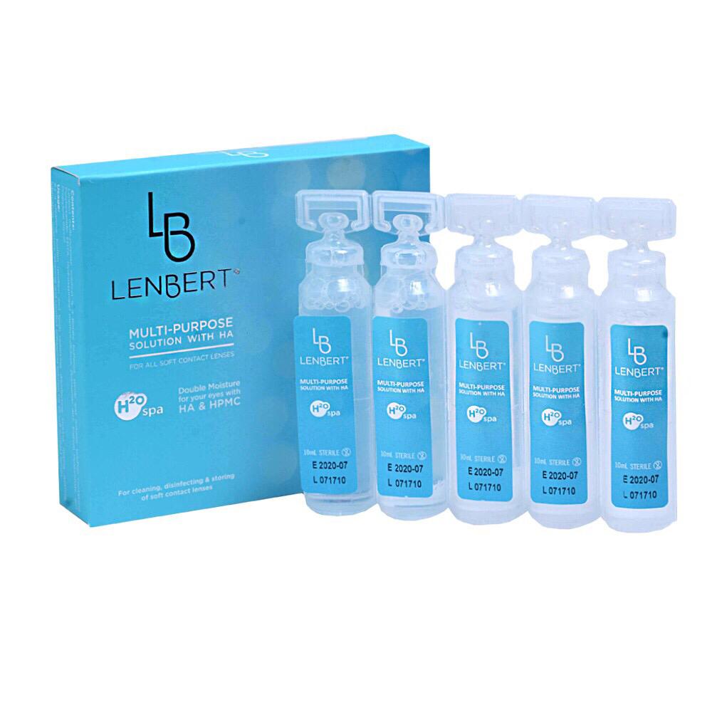 Travel Pack Multi Purpose Solution For Contact Lenses 10ml* 5 Pcs