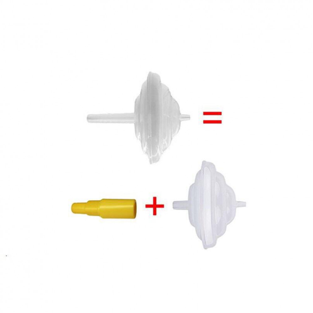 Maymom Long Stem Backflow Protector To Use With Medela Flanges