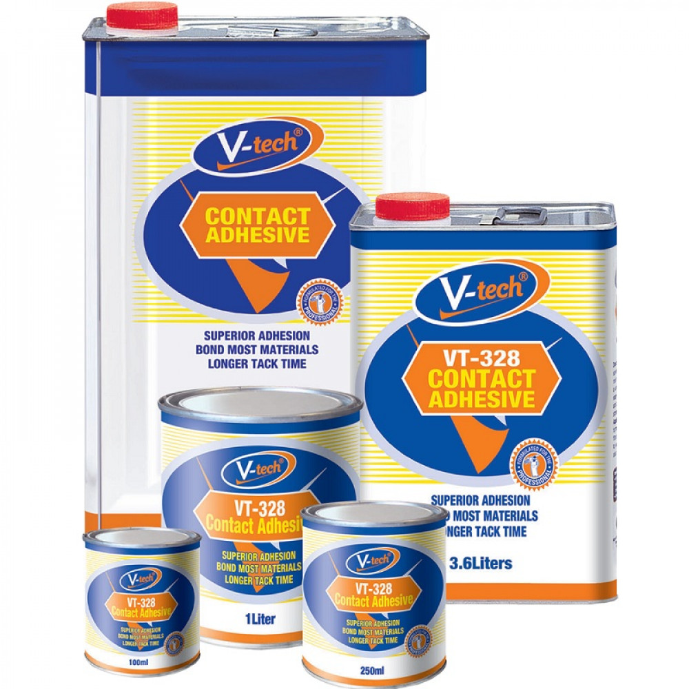V-tech VT-328 Contact Adhesive - [ 100ml ; 250ml ; 1 liter ; 3 liter ]