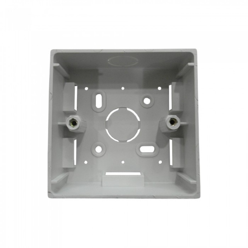 PVC Electrical Nut Box 3"x3" One Partition (WHITE) PVC Electrical Nut Box 3"x3" One Partition (WHITE)