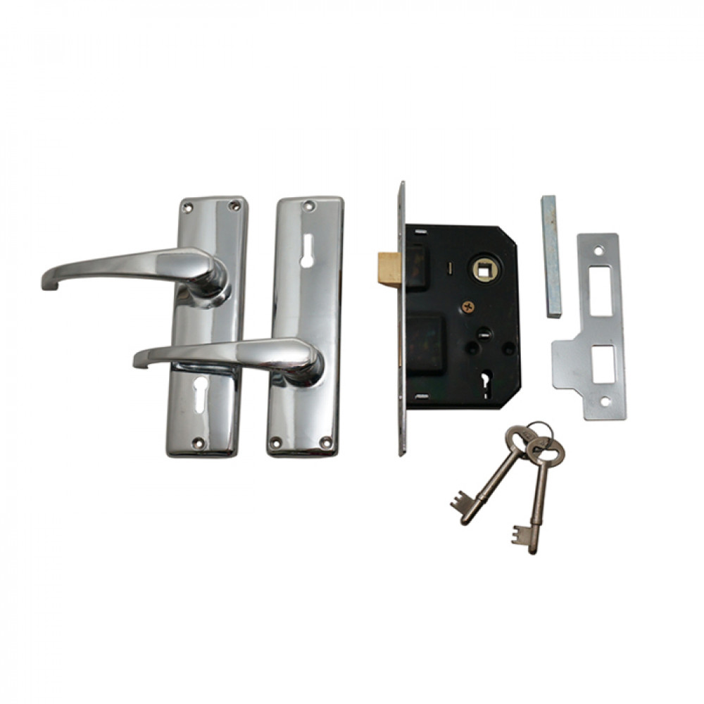 FUDA 3-LEVER MORTICE DOOR LOCK