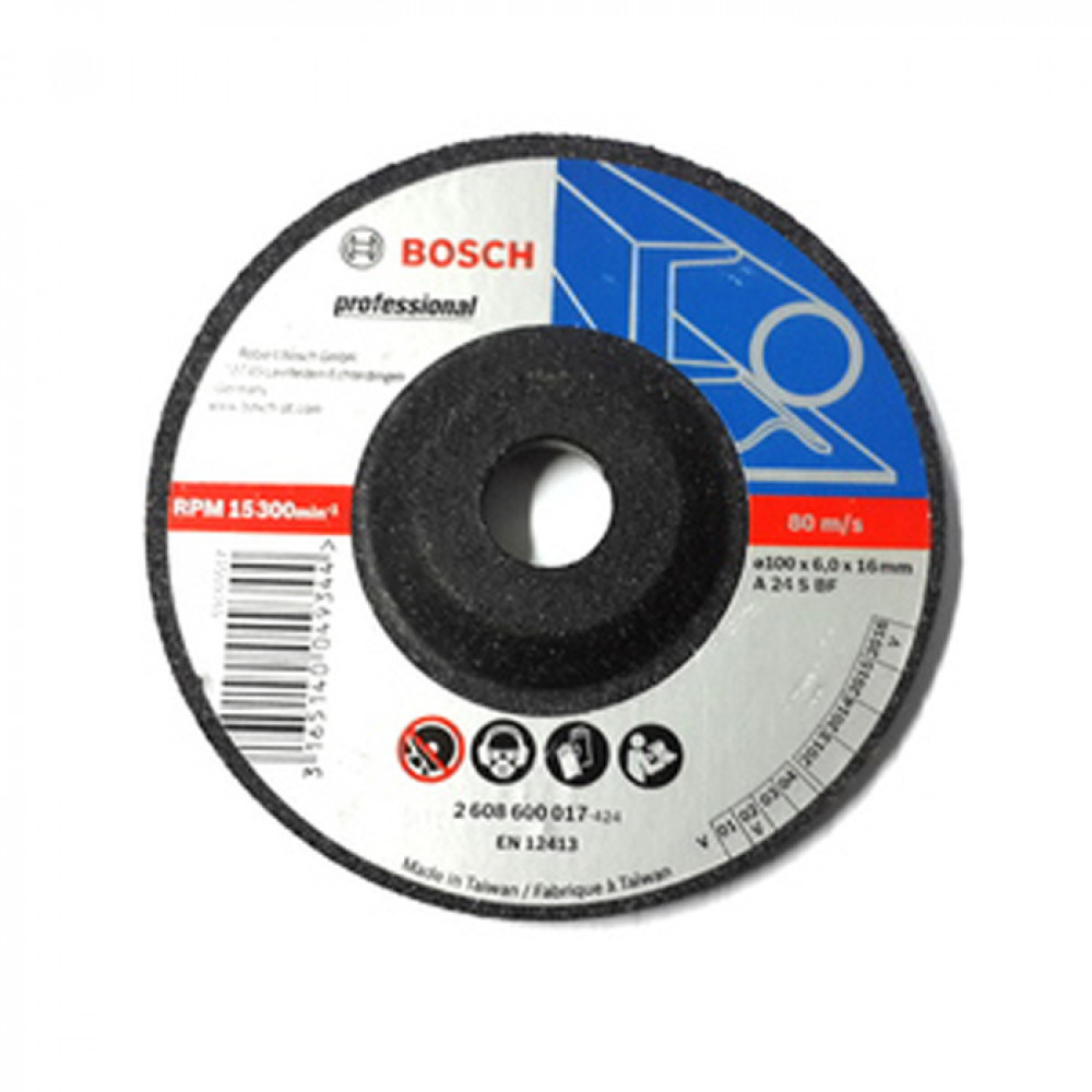 BOSCH 4" X 6MM GRANDER DISC