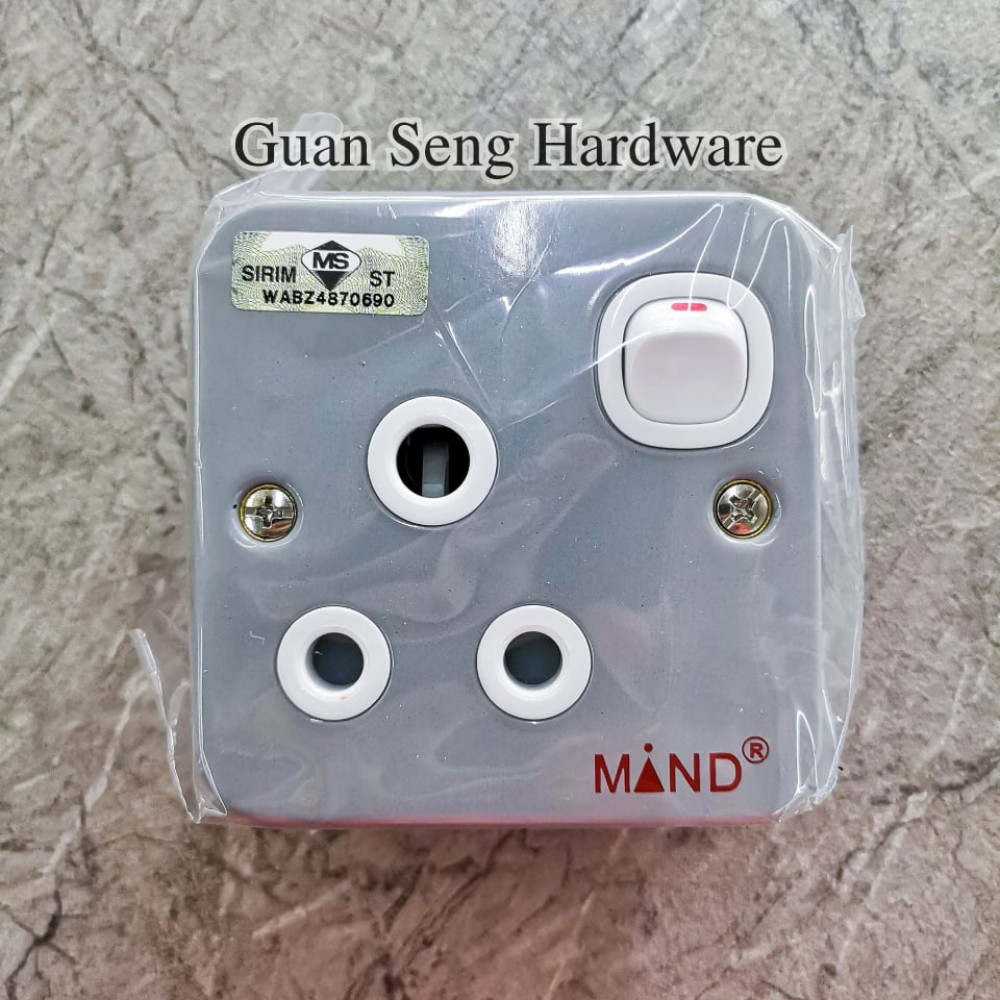 Industrial Double Metal Clad Socket 15AMP 1 WAY SWITCHED SOCKET (SIRIM Approved) Industrial Double Metal Clad Socket 15AMP 1 WAY SWITCHED SOCKET (SIRIM Approved)