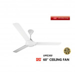 UMS Ceiling Fan 60" White UMS360 TWIN PACK (2 PCS)