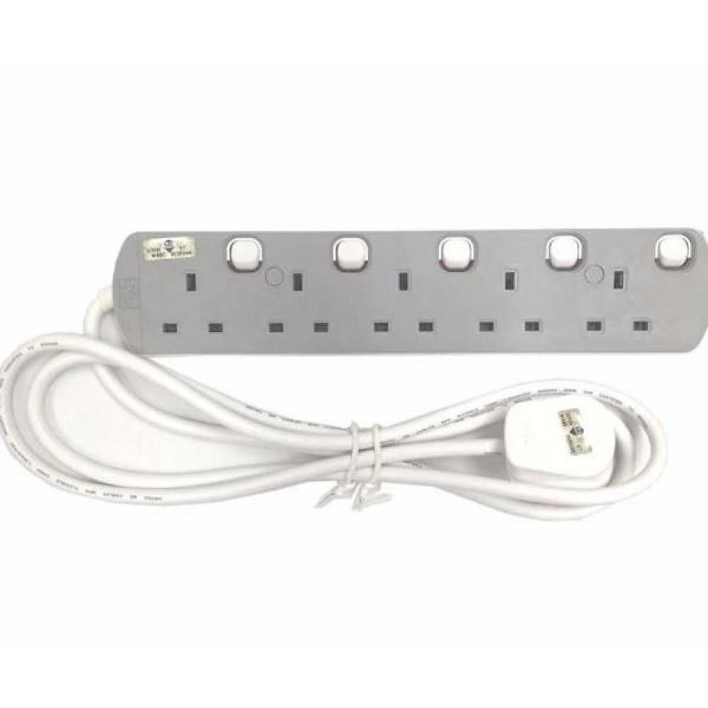 UMS Sirim Approved 5 Gang Portable Socket Trailing Extensions Socket Outlet UMS Sirim Approved 5 Gang Portable Socket Trailing Extensions Socket Outlet
