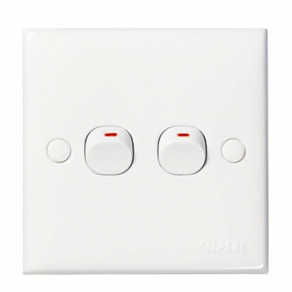 2K102-1W 2 Gang 1 Way Switch 2K102-1W 2 Gang 1 Way Switch