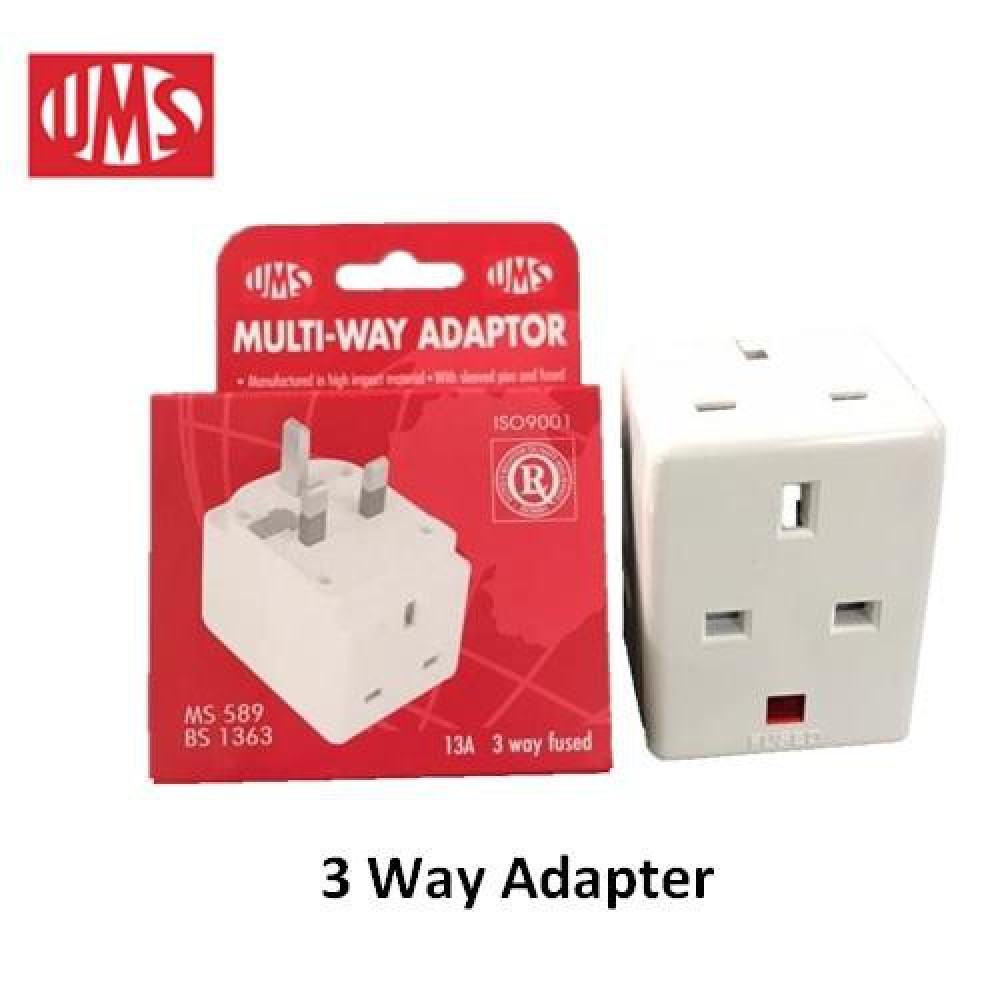 UMS 3 Way Adaptor / Multi-Way Adaptor MA313 UMS 3 Way Adaptor / Multi-Way Adaptor MA313