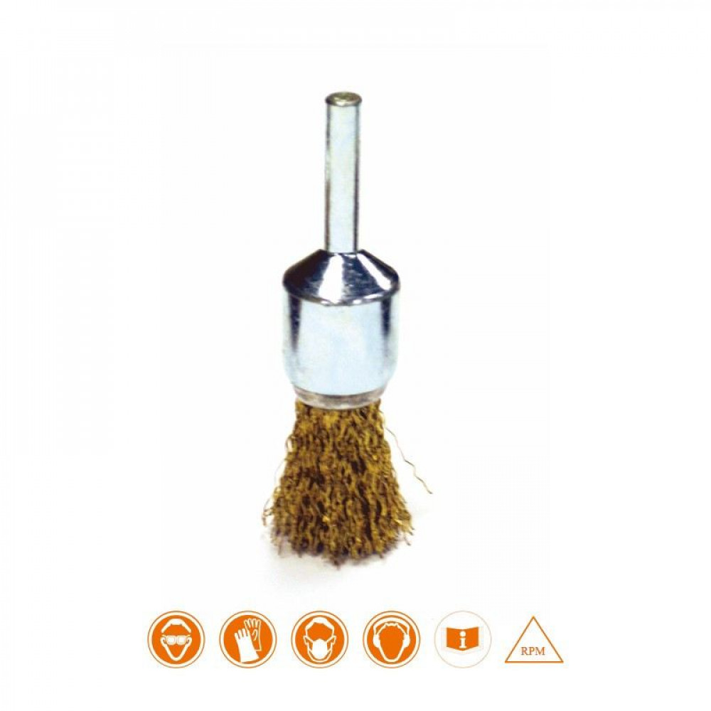 MK-WEL-13005 END BRUSH (For use on drills and high speed electric tools) MK-WEL-13005 END BRUSH (For use on drills and high speed electric tools)