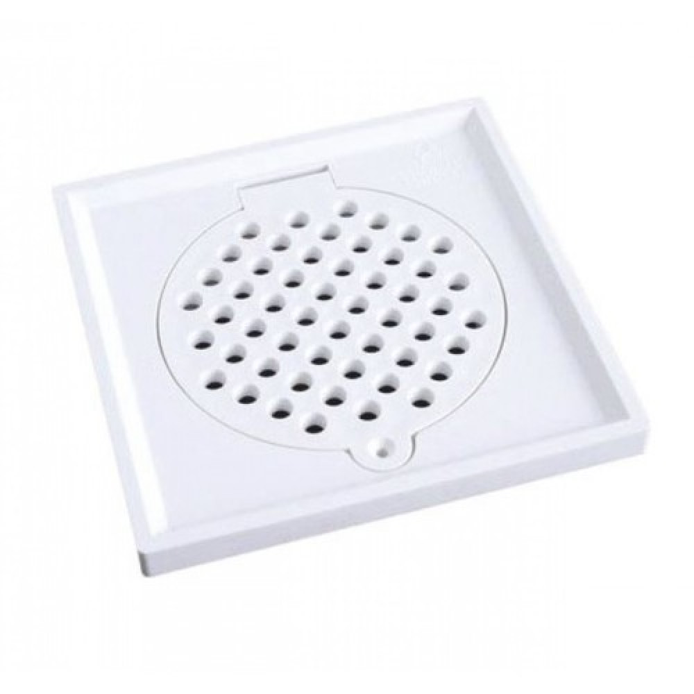 PVC Floor Grating / Perangkap Lantai / Floor Drain / Floor Trap - AVAILABLE IN [ 4x4 | 6x6 ]