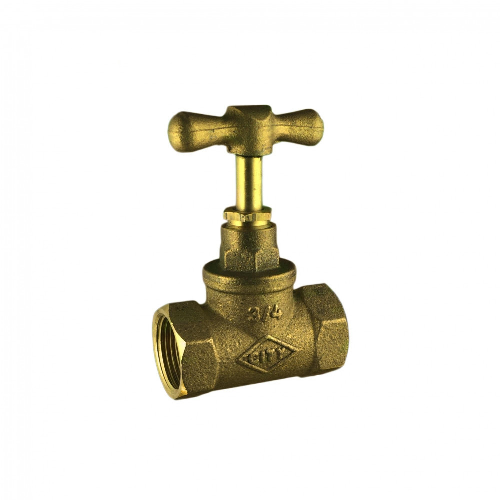 Brass Stopcock [ AVAILABLE IN 1/2'' | 3/4'' | 1'' ]