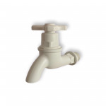 WIRAPLAS 1/2" 15mm Plastic Water Bib Tap