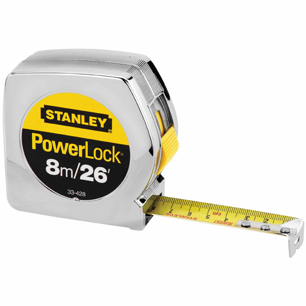 STANLEY® 26 ft./8m PowerLock® Tape Rule STANLEY® 26 ft./8m PowerLock® Tape Rule