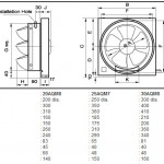 KDK 30AQM8 Wall Mounted Ventilating Fan (30cm/12″)