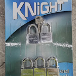 KNiGHT 40mm KEY ALIKE Steel Padlock