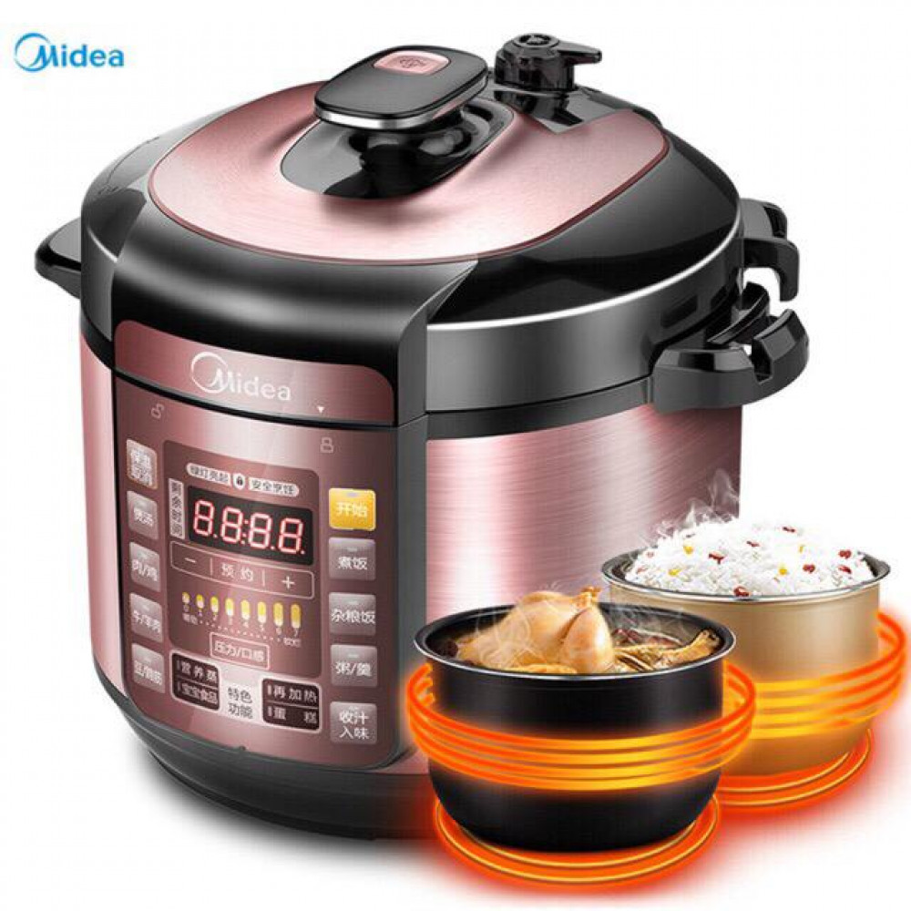 MIDEA MY-YL50SIMPLE101 PRESSURE COOKER(5L) MIDEA MY-YL50SIMPLE101 PRESSURE COOKER(5L)