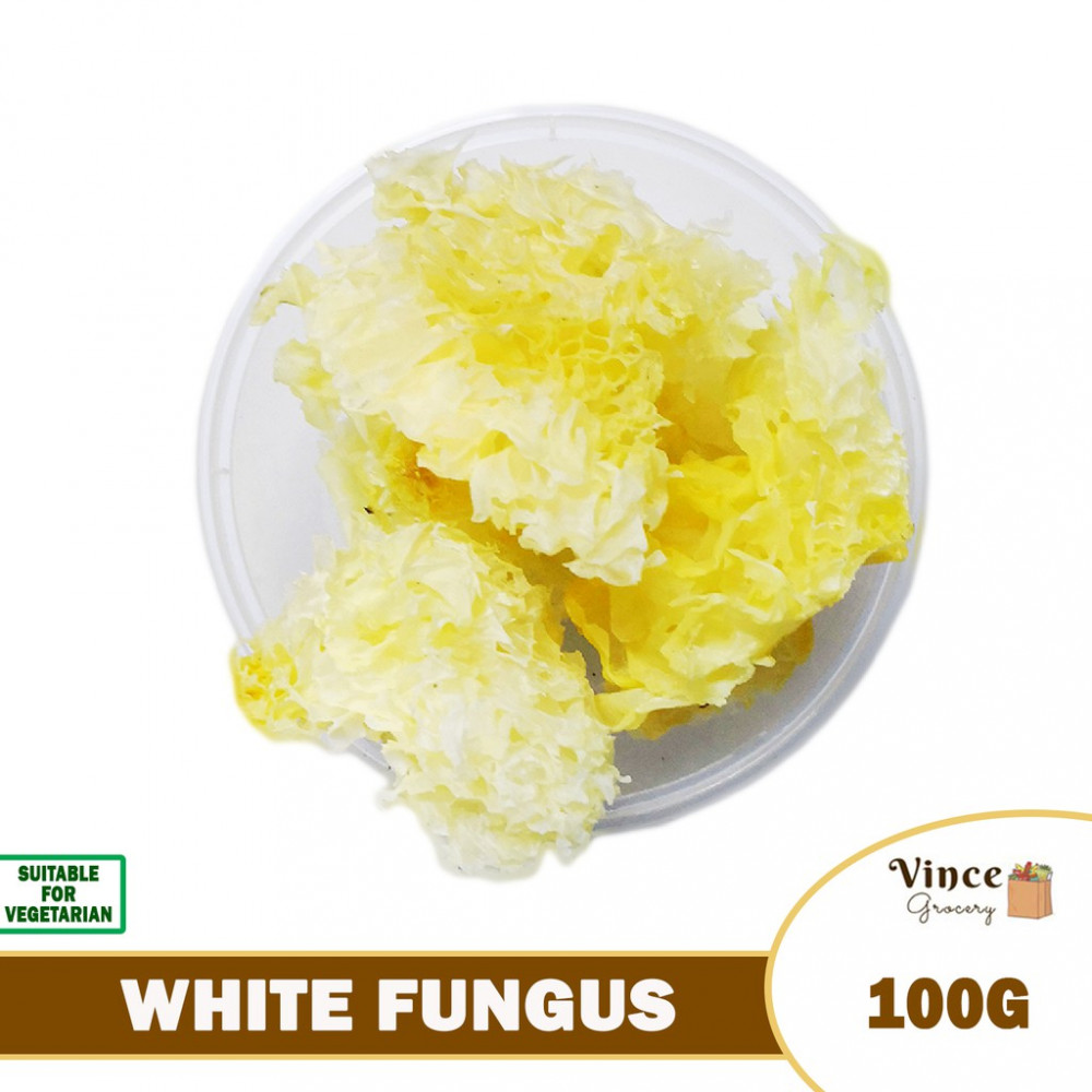 White Fungus 白木耳 100G White Fungus 白木耳 100G