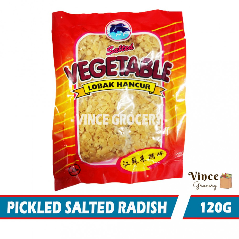 Pickled Salted Radish (Lobak Hancur Masin) 120G Pickled Salted Radish (Lobak Hancur Masin) 120G