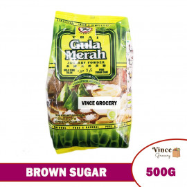 image of CAP BINTANG Thai Brown Sugar (Jaggery Powder) | Thai Gula Merah | 泰国天然黄糖 500G