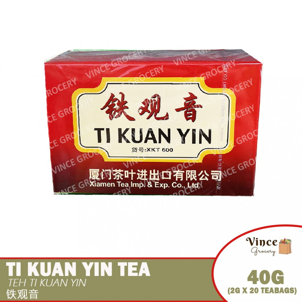 SEA DYKE BRAND Ti Kuan Yin 海堤牌铁观音 40G (20 Bags) SEA DYKE BRAND Ti Kuan Yin 海堤牌铁观音 40G (20 Bags)