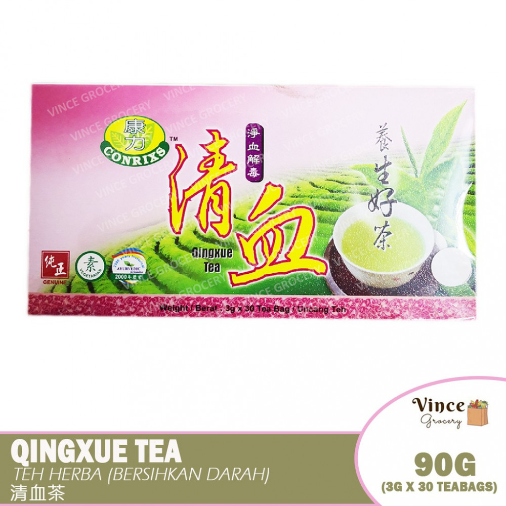 CONRIXS Qingxue Tea | 康力清血茶 3G X 30'S CONRIXS Qingxue Tea | 康力清血茶 3G X 30'S
