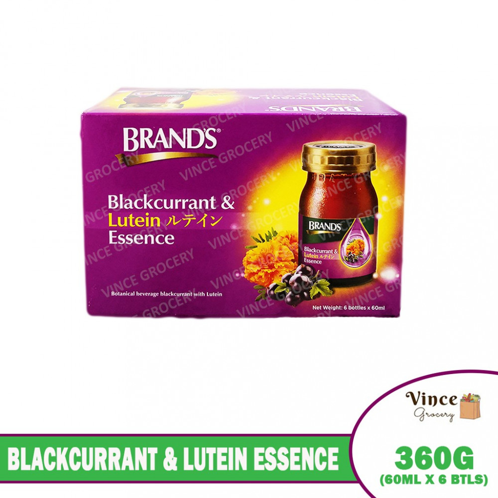 BRAND'S Blackcurrant & Lutein Essence 6 X 60ml BRAND'S Blackcurrant & Lutein Essence 6 X 60ml