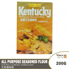 image of GLOW-SAN Kentucky All Purpose Seasoned Flour | Tepung Perasa Serbaguna 200G