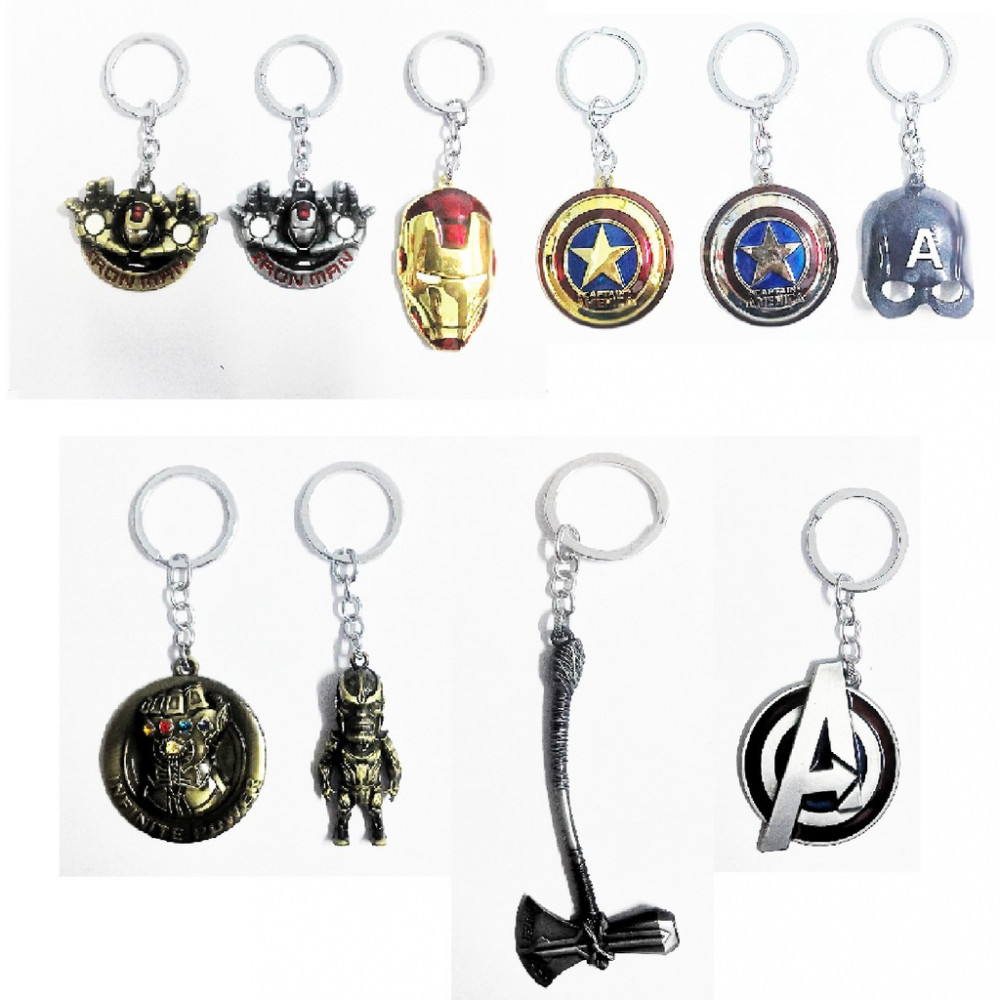 Marvel The Avengers Hero Keychain Marvel The Avengers Hero Keychain