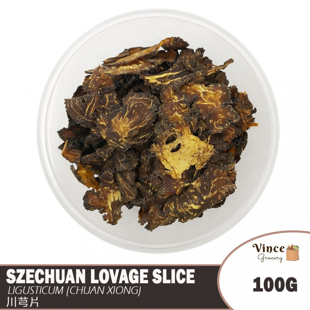Szechuan Lovage Slice (Chuan Xiong) | 川芎片 100G Szechuan Lovage Slice (Chuan Xiong) | 川芎片 100G