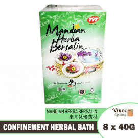 image of TYT Confinement Herbal Bath | Mandian Herba Bersalin | 坐月沐浴药材 8s x 40G