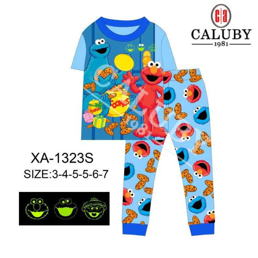 Caluby Pyjamas Elmo (Short Sleeves) Kidswear Caluby Pyjamas Elmo (Short Sleeves) Kidswear