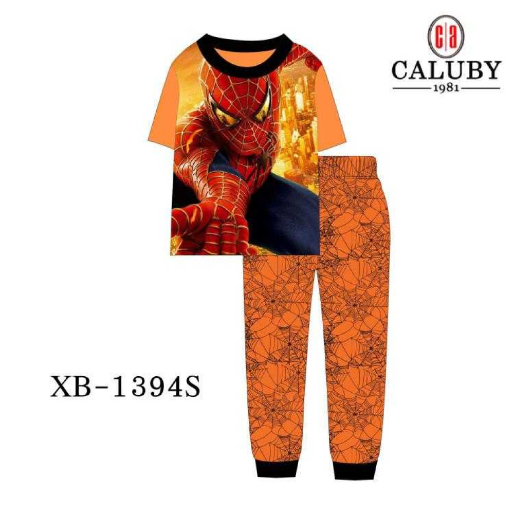 Caluby Pyjamas Spiderman (Short Sleeves) Kidswear Caluby Pyjamas Spiderman (Short Sleeves) Kidswear