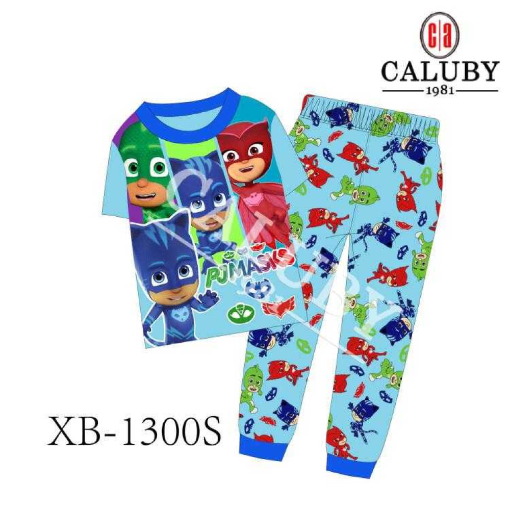 Caluby Pyjamas PJMask (Short Sleeves) Kidswear Caluby Pyjamas PJMask (Short Sleeves) Kidswear