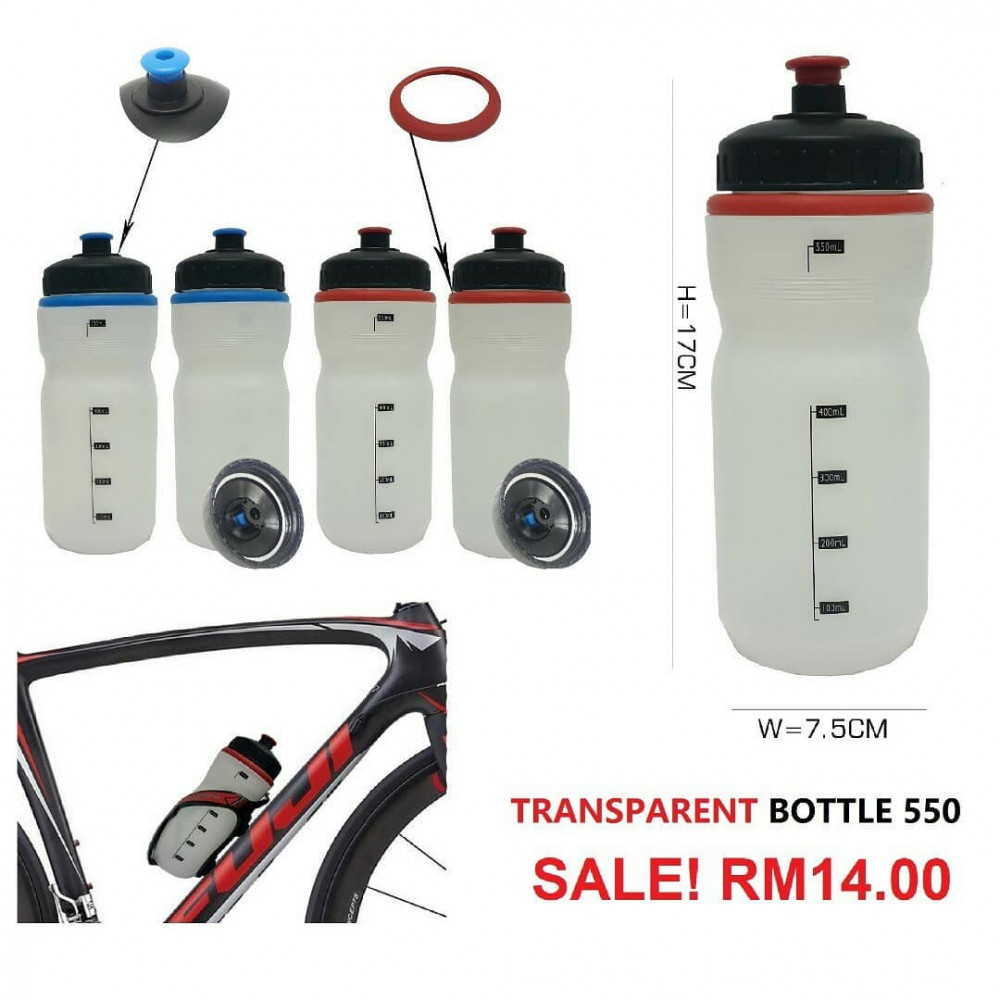 TRANSPARENT 550 BOTTLE TRANSPARENT 550 BOTTLE