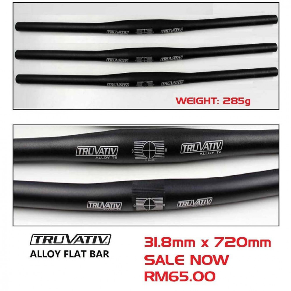 TRUVATIV SRAM ALLOY FLAT BAR 31.8mm x 720mm TRUVATIV SRAM ALLOY FLAT BAR 31.8mm x 720mm